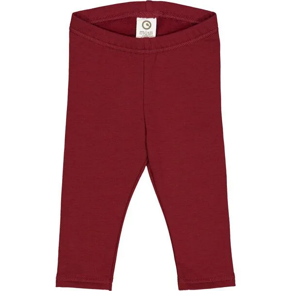 müsli müsli Babyleggings, Cabernet, – Produktbild 1 von 2