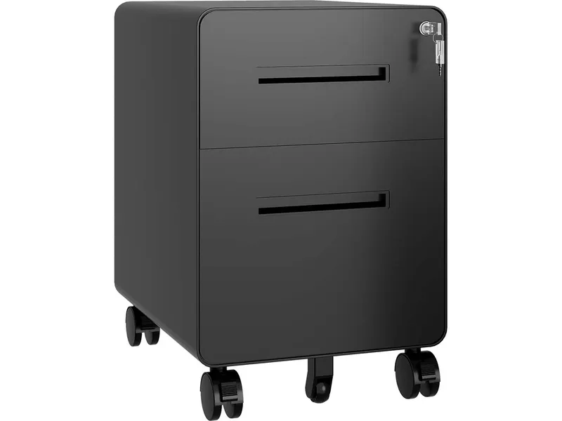 Bisley Bisley Rollcontainer "EasyRoll" mit 1 Schublade und einer HR, Tiefe 50 cm, Schwarz, – Produktbild 1 von 1