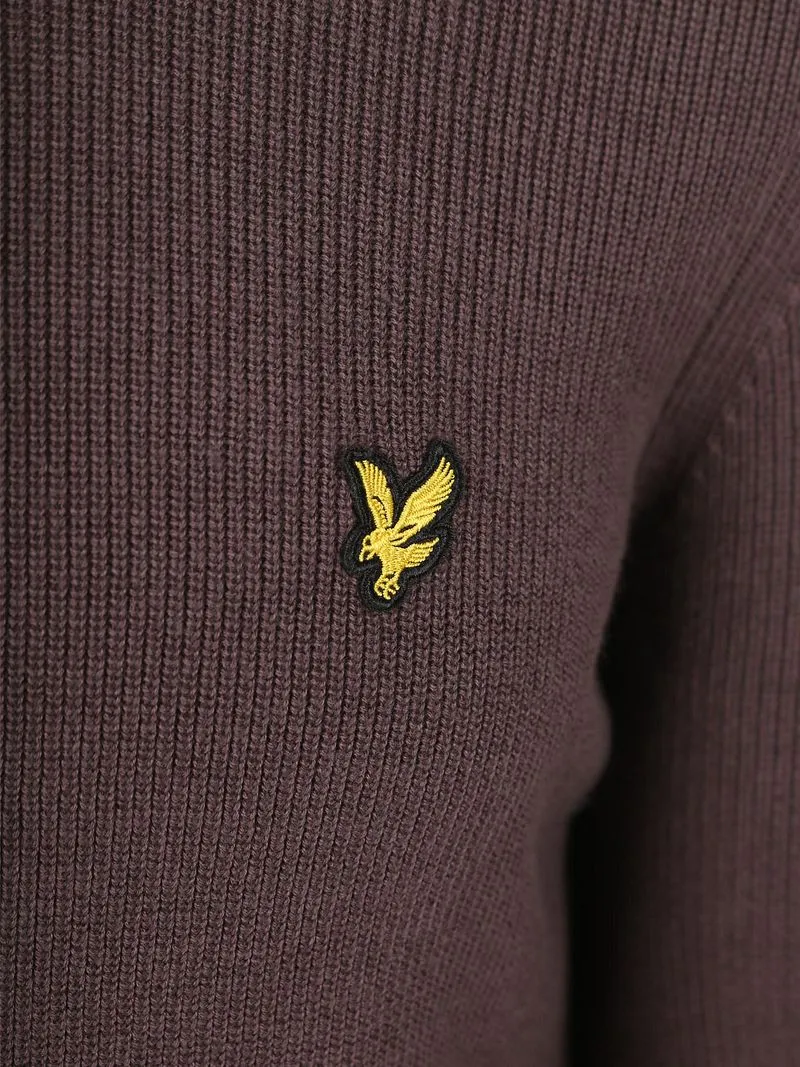 Lyle and Scott Lyle & Scott Rib Pullover Braun - Größe XXL, Braun, – Produktbild 3 von 4