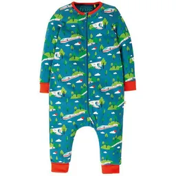 Frugi Frugi Strampler Zug / Bullet Train – Produktbild 1 von 1