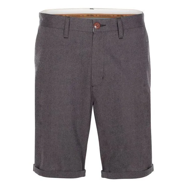 Iriedaily Iriedaily Golfer Chambray Short, Anthra mel. (grau), – Produktbild 1 von 4