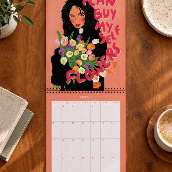 Photocircle Photocircle Strong Women Grow & Bloom Organizer & Terminplaner 2027 - Wandkalender von Raissa Oltmanns – Produktbild 4 von 4