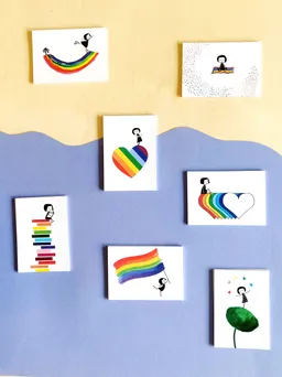 FellHerz FellHerz Rainbow Postkarten Set – Produktbild 1 von 1