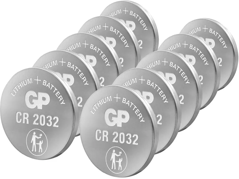 GP Battery GP Battery Lithium-Knopfzelle "CR2032", 3V, 10 Stk. – Produktbild 1 von 1