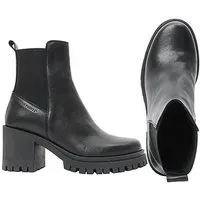 Ten Points Ten Points Leder-Absatzboots, Ylva mit Gummi, Schwarz, – Produktbild 1 von 1