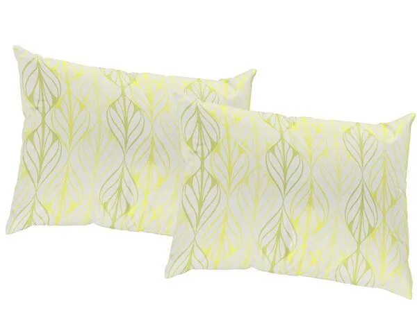 Nature by Adam Nature by Adam Kissenhülle aus Leinen und Bio-Baumwolle - Made in Germany - Wave, Grün, – Produktbild 2 von 4