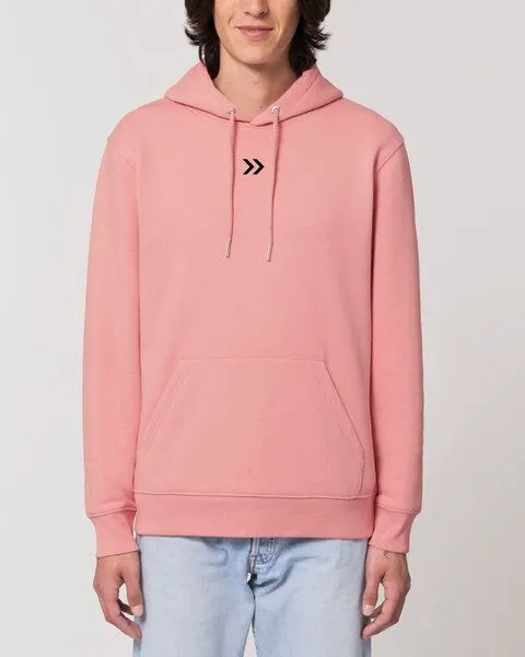 Human Family Human Family Bio Unisex Hoodie - "Skip", Altrosa, – Produktbild 3 von 3
