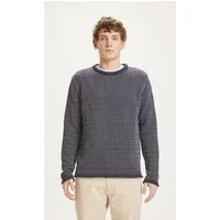 KnowledgeCotton Apparel KnowledgeCotton Apparel Pullover VALLEY mit Muster aus Bio-Baumwolle – Produktbild 1 von 1