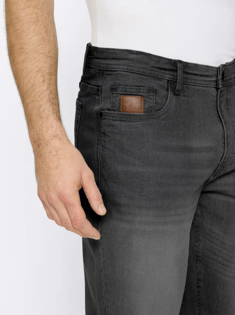 marco donati 5-Pocket-Jeans black denim, Black denim, – Produktbild 2 von 2