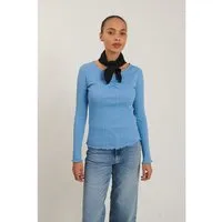 Basic Apparel Basic Apparel High Neck Langarm Shirt SCALA aus Bio-Baumwolle – Produktbild 1 von 1