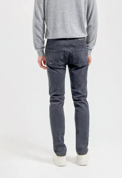 MUD Jeans MUD Jeans Jeans RICK Mid Slim aus einem Baumwolle / Tencel Mix, Blue, – Produktbild 4 von 4