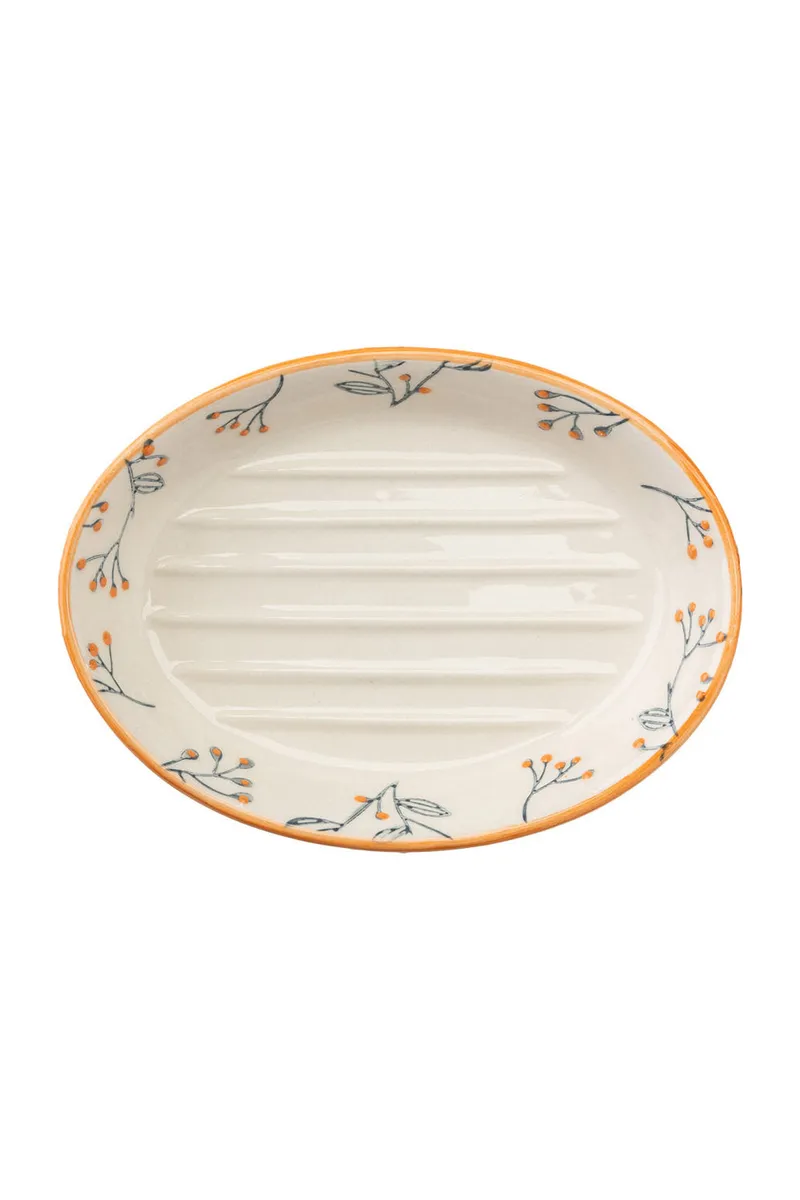 Tranquillo Seifenschale ROMANTIC - creme – Produktbild 1 von 3