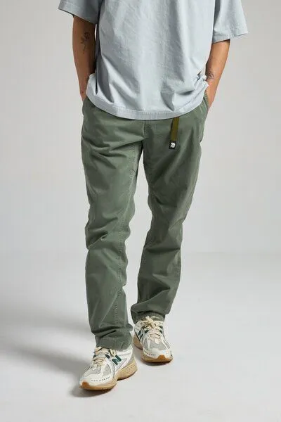 Trendsplant Trendsplant Ecodye Cotton Climber Pant Menthol, Oliv, – Produktbild 1 von 4