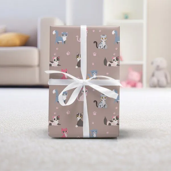 Fines Papeterie Fines Papeterie 3m Geschenkpapier für Kinder auf Rolle 300x47 cm – Produktbild 1 von 8