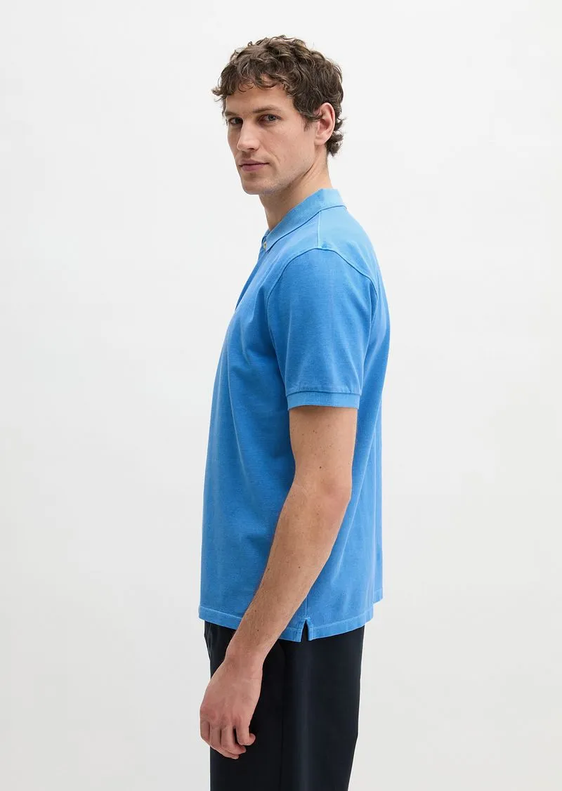 Marc O'Polo Marc O'Polo Poloshirt Faded Blau - Größe L, Blau, – Produktbild 3 von 5