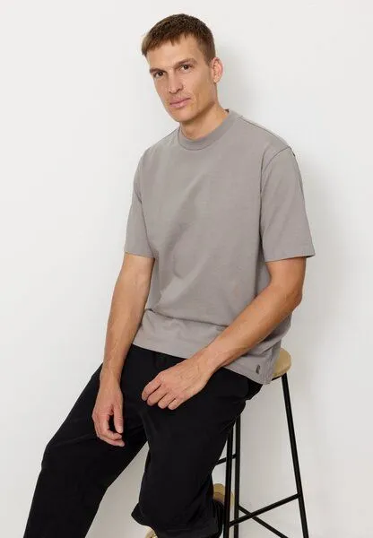 recolution Herren Heavy T-Shirt aus Bio-Baumwolle - ELDER - recolution, Greige (grau), – Produktbild 1 von 4