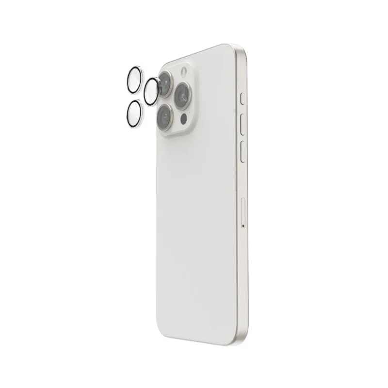 Hama Hama Kameraschutz "Lens Protect" für iPhone 16 Pro/16 Pro Max, 3 Einzellinsen – Produktbild 1 von 5