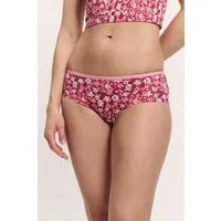 Tranquillo Slip Gaaby aus Bio-Baumwolle - red wildflowers / XS – Produktbild 2 von 2