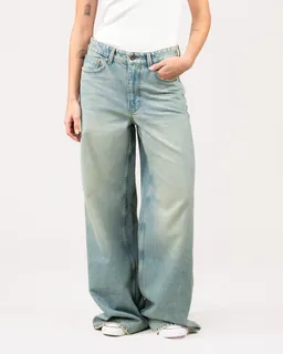 Kuyichi Kuyichi Damen vegan Jeans Harper Weites Bein Vintage Blau – Produktbild 1 von 1