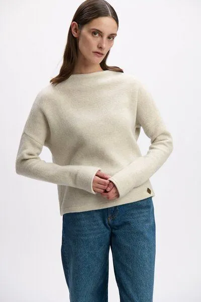 Stapf Damen Pullover Nicoletta, Écru, – Produktbild 3 von 4