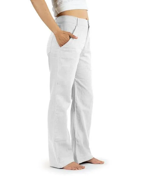 SCHAZAD Leinenhose APPROVAL von SCHAZAD, Weiss, – Produktbild 1 von 3