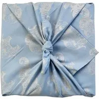 FabRap Gift Wrap FabRap Gift Wrap Wiederverwendbare Geschenkverpackung Furoshiki - FabRap (einseitig), Sky elephants (hellblau), – Produktbild 1 von 1
