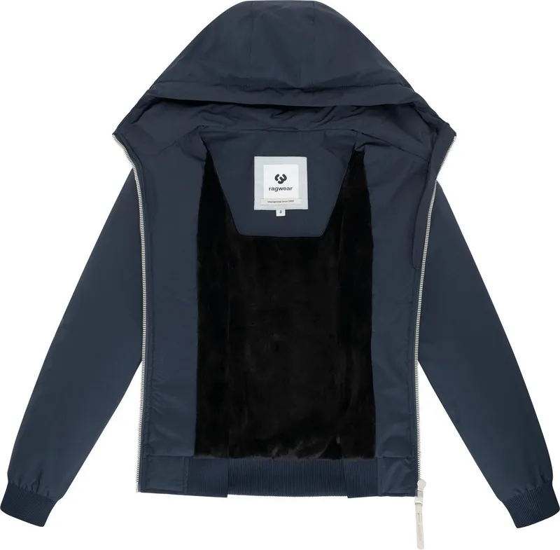 ragwear ragwear Bomberjacke Oggie Warm YOUMODO Wasserdichte Outdoorjacke mit Kapuze, Blau, – Produktbild 1 von 5