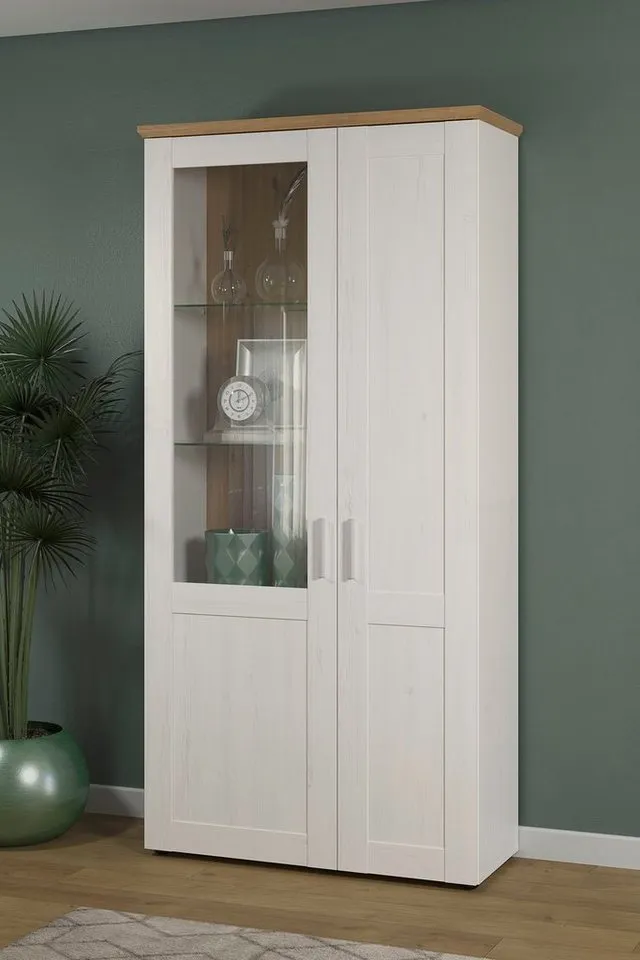 Home affaire Vitrine Nybro, Weiß, – Produktbild 3 von 3