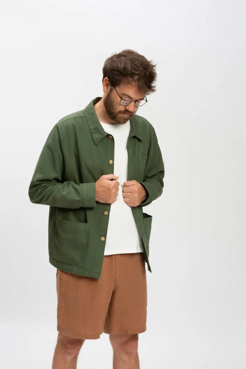 MATONA MATONA Herren vegan Jacke Workwear Artischockengrün, Grün, – Produktbild 2 von 2