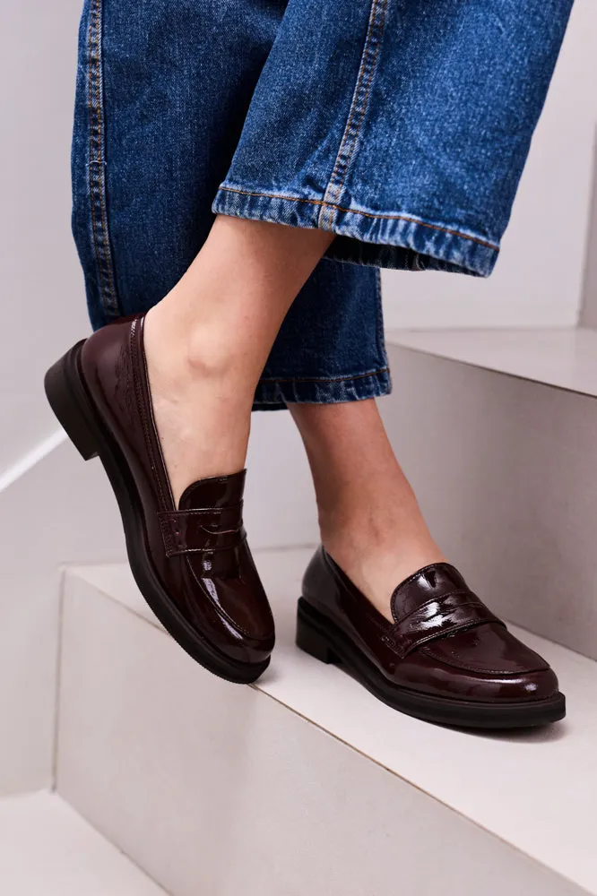Minuit Sur Terre Minuit Sur Terre Damen vegan Loafer Accord Schokoladenbraun, Braun, – Produktbild 2 von 2
