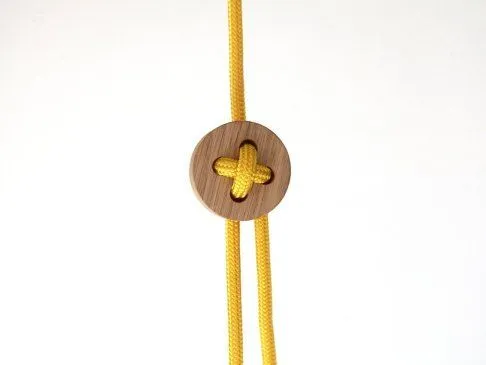 werkvoll by Lena Peter werkvoll by Lena Peter Nachhaltige Holz Kinder Schaukel FREI, Gelb, – Produktbild 6 von 8
