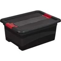 Keeeper keeeper Transportbehälter "Eckhart" mit Deckel, 39,5 x 29,5 x 17,5 cm, 12 l, grau – Produktbild 1 von 1