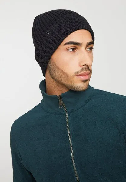 recolution Strickmütze aus Bio-Baumwolle - MINT - recolution, Black (schwarz), – Produktbild 2 von 2