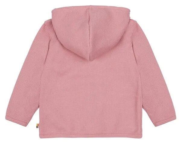 loud + proud loud + proud Jacke Waffel, GOTS-zertifiziert, Sorbet(rosa), – Produktbild 2 von 2