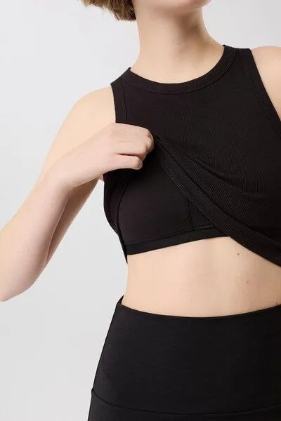mandala mandala Athleisure Top, Black (schwarz), – Produktbild 3 von 4