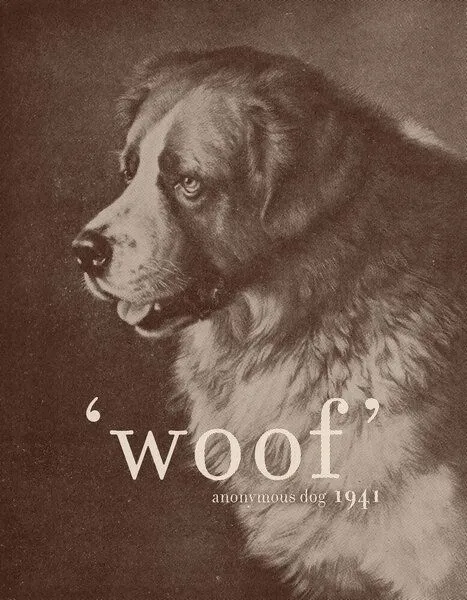 Photocircle Photocircle Poster / Leinwandbild - Famous Quote Dog – Produktbild 1 von 4