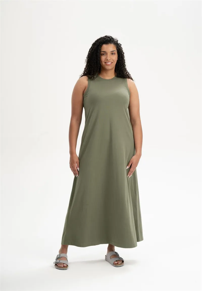 MELA Maxikleid Modell: Mahika, Thymian, – Produktbild 1 von 3