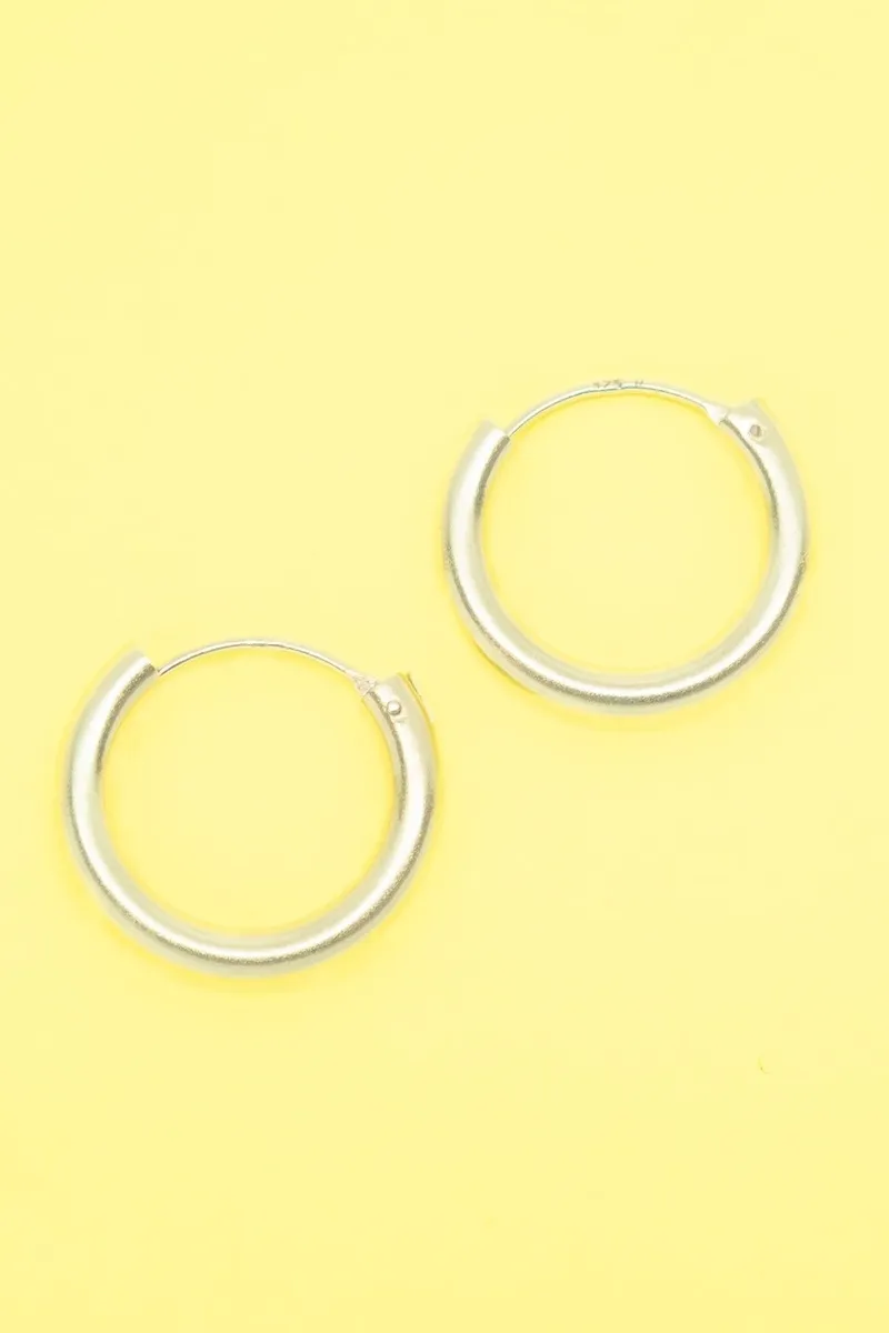 fejn fejn Damen vegan Hoop Unisex Small & Medium Bold, Gold, – Produktbild 2 von 2