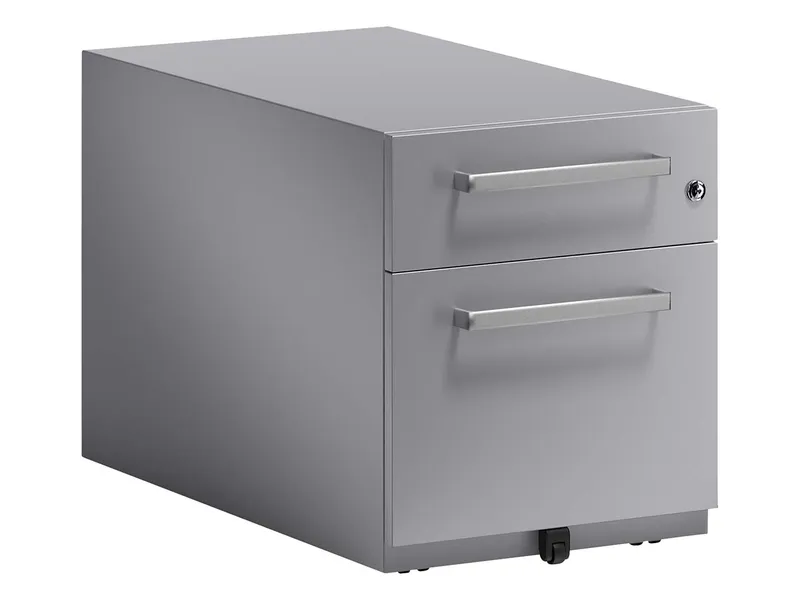 Bisley Bisley Rollcontainer "Note" mit Griff, 1 Schublade, 1 HR T 77,5 cm schwarz – Produktbild 2 von 2