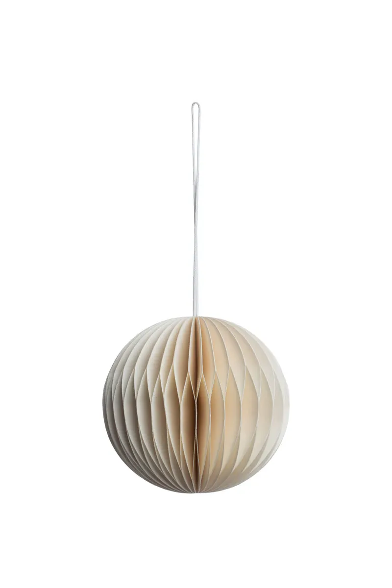 Tranquillo Papieranhänger WHITE BALL - white – Produktbild 1 von 1