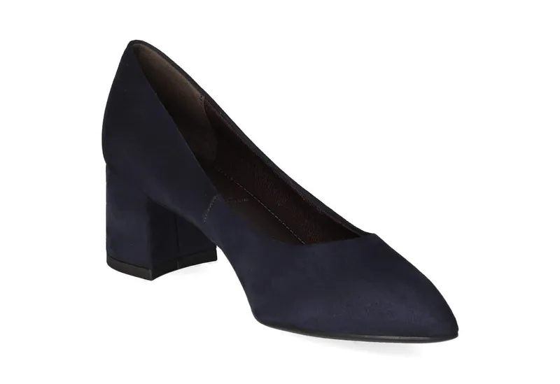 Tamaris Tamaris Klassische Pumps 1-22413-47-805 Damen Textil blue Keilpumps, Blau, – Produktbild 5 von 5