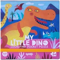 Londji Pocket Puzzle my little Dino 24 Teile – Produktbild 1 von 1