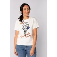 watapparel watapparel T-Shirt Frauen Ice cream, Off white, – Produktbild 1 von 1