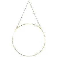 El Puente El Puente Spiegel | Fair Trade & Handmade aus Indien, Gold, – Produktbild 1 von 1