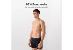 Burnell & Son Burnell & Son Retro Pants Unterhosen aus Baumwolle für Herren Männer (Packung, Set, Spar-Pack, Spar-Packung, Spar-Set, 5-St., 5er-Pack) mit Komfortbund – Produktbild 1 von 1