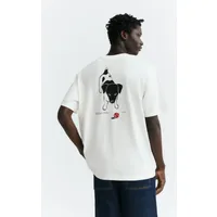 thinking mu Thinking MU Herren vegan T-Shirt Aaron Dog Ball Weiß – Produktbild 1 von 1