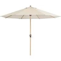 Doppler doppler Sonnenschirm "Alu Wood Ultra" Ø 350 cm, Esche hell, natur – Produktbild 1 von 1