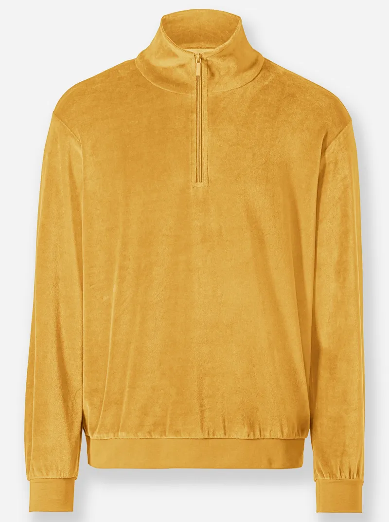 Catamaran Nicki-Sweatshirt, Ocker, – Produktbild 1 von 2