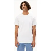 ARMEDANGELS ARMEDANGELS MAARKOS Herren Heavyweight T-Shirt aus recyceltem Baumwoll Mix, White, – Produktbild 1 von 2
