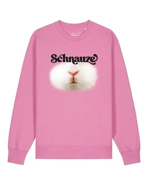 watapparel watapparel Sweatshirt Unisex Schnauze, Bubble pink, – Produktbild 1 von 2